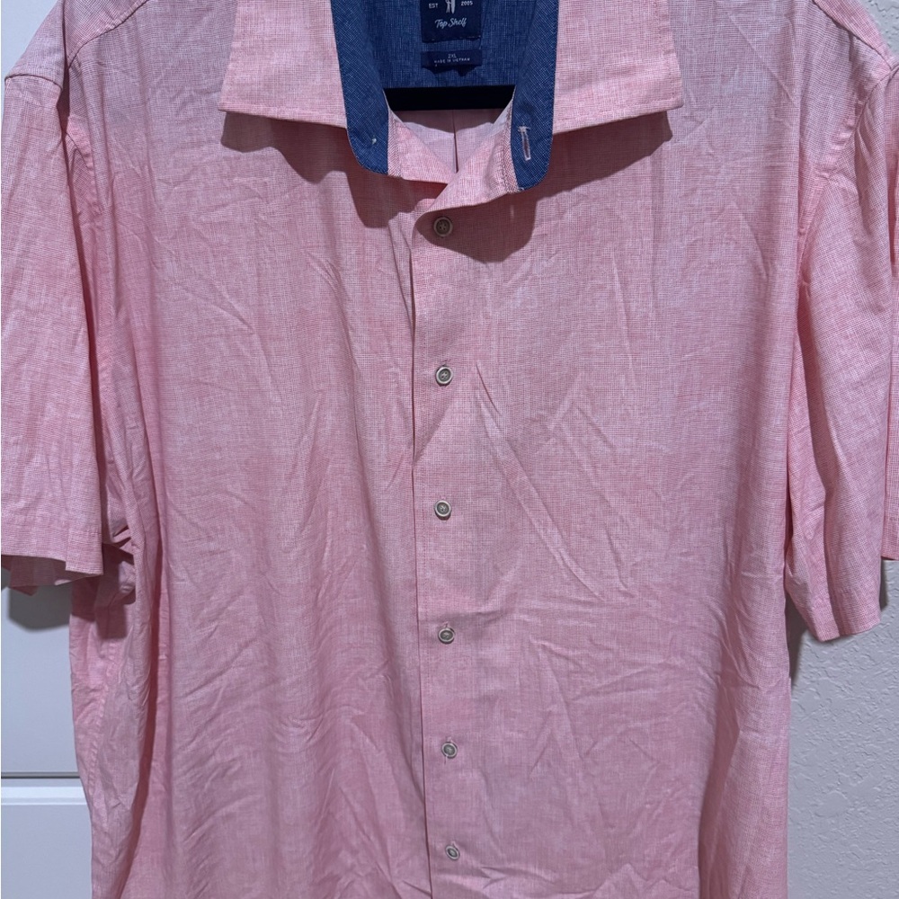 johnnie-O Pink Casual Button Down Shirt
